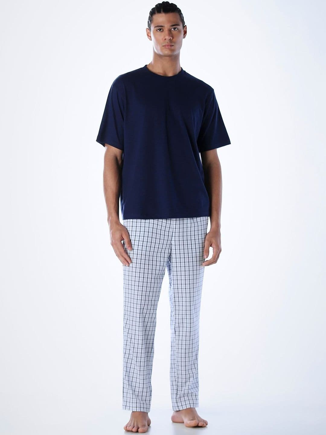Jack & Jones Men Round Neck Round Neck Night suit - view 1