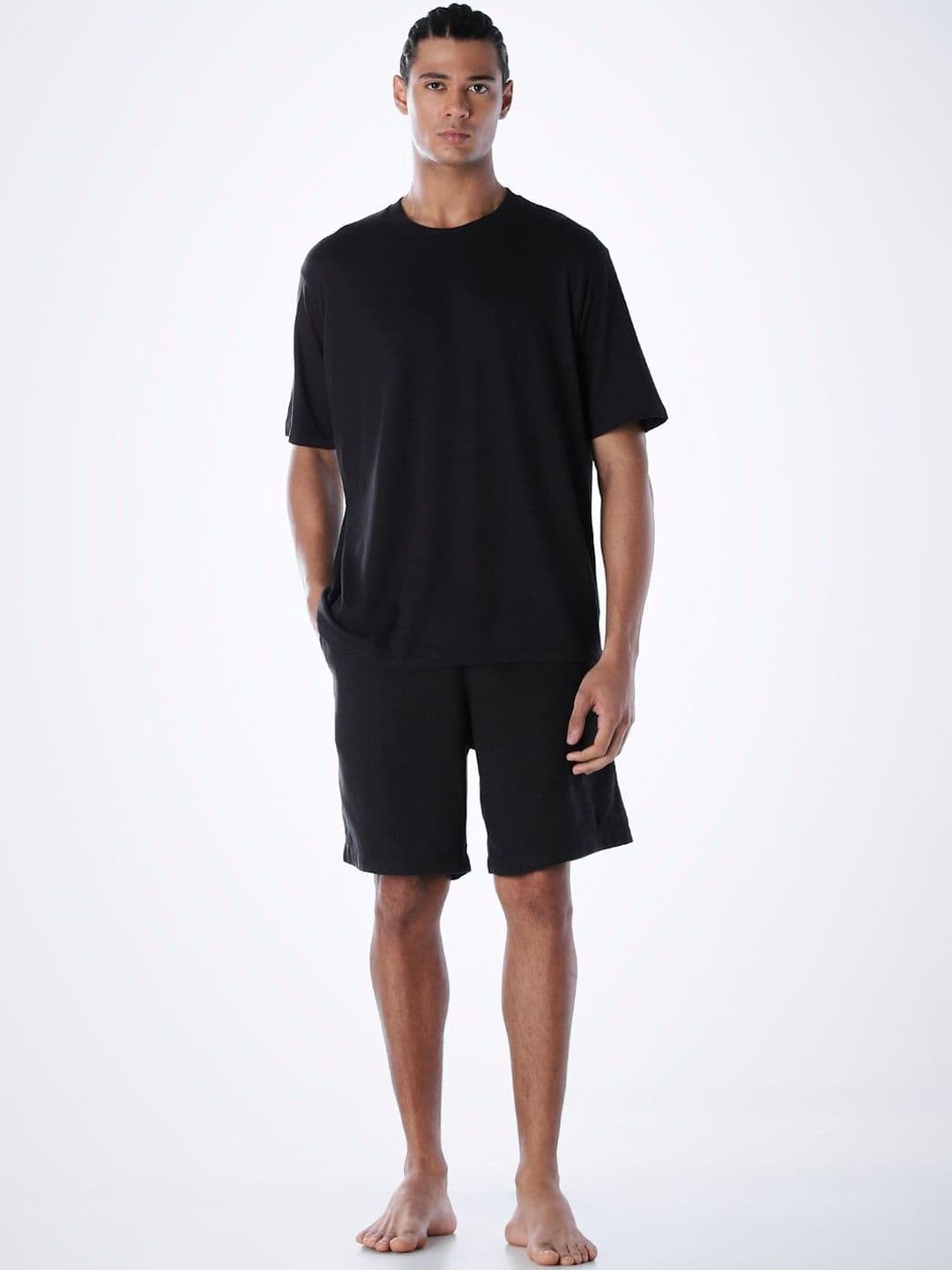 Jack & Jones Men Round Neck Slip-On Night suit - view 1
