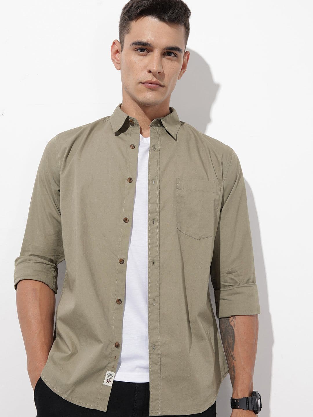 The Roadster Life Co. Pure Cotton Casual Shirt - view 1