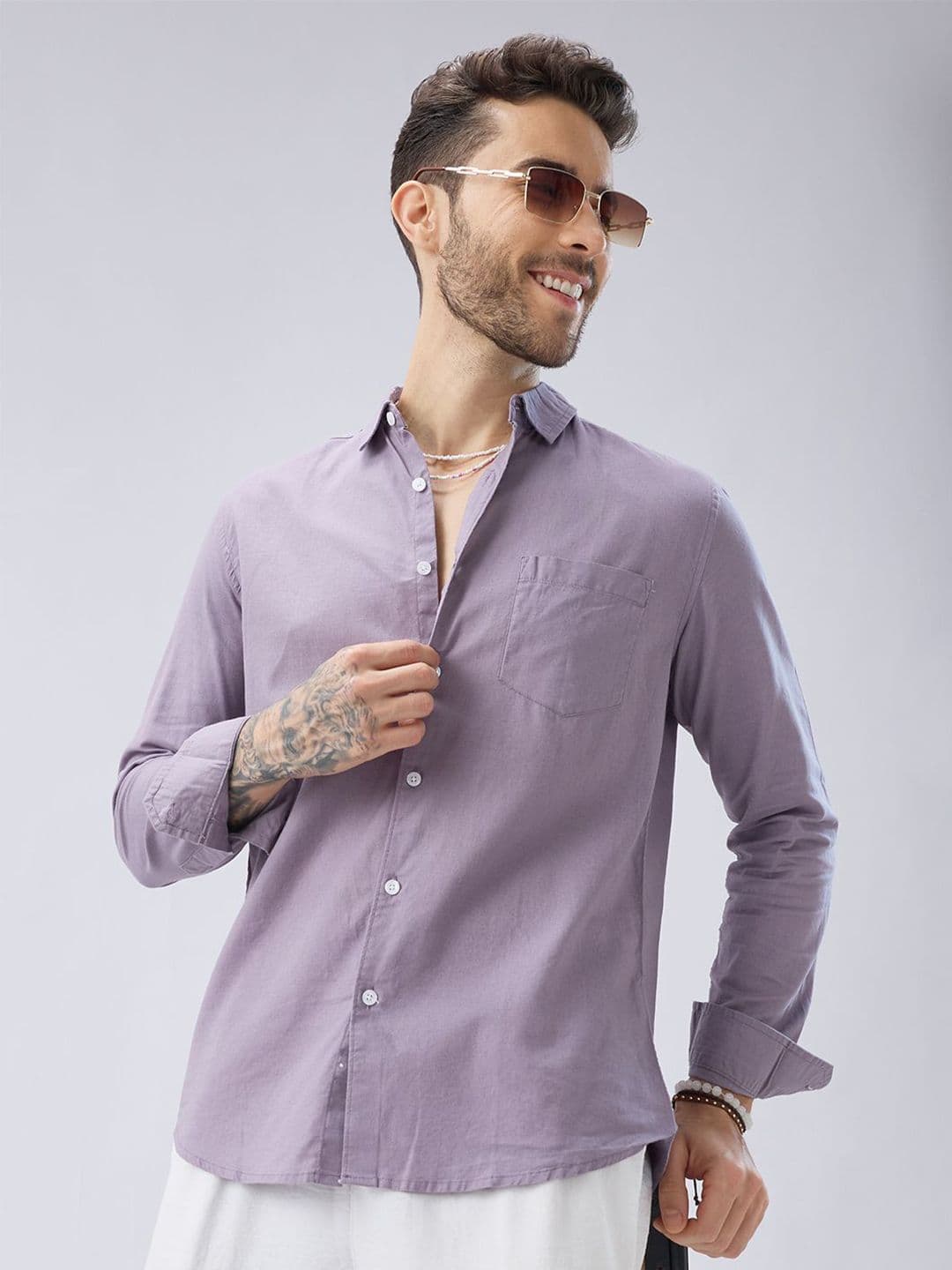 VASTRADO Men Classic Slim Fit Casual Shirt - view 1