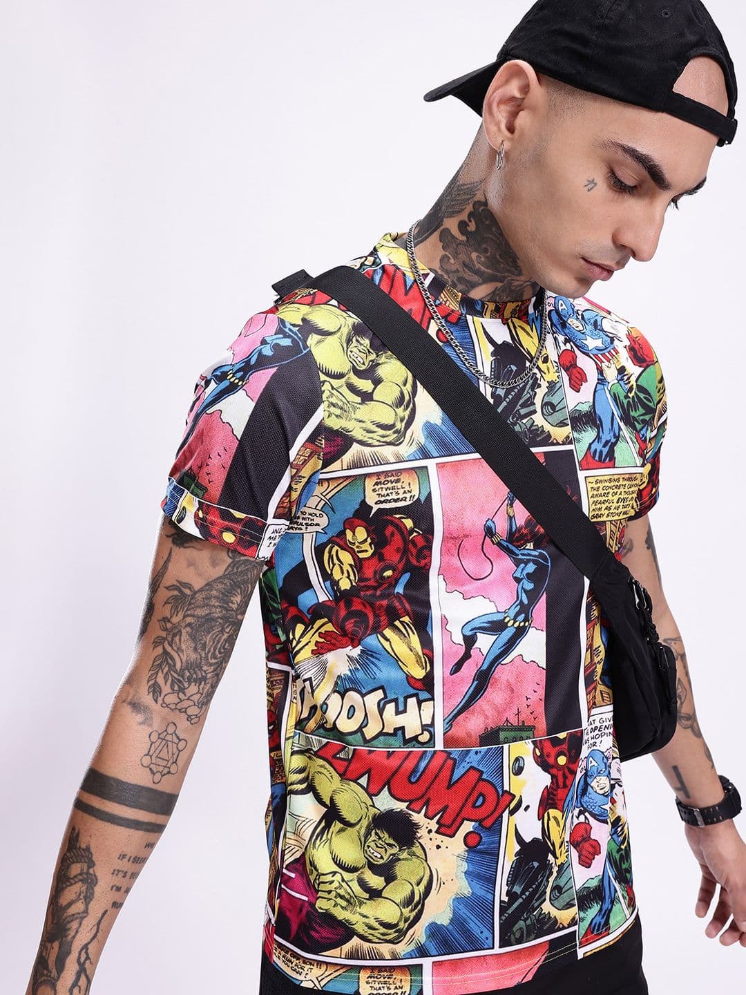Kook N Keech Avengers Printed T-shirt - view 1