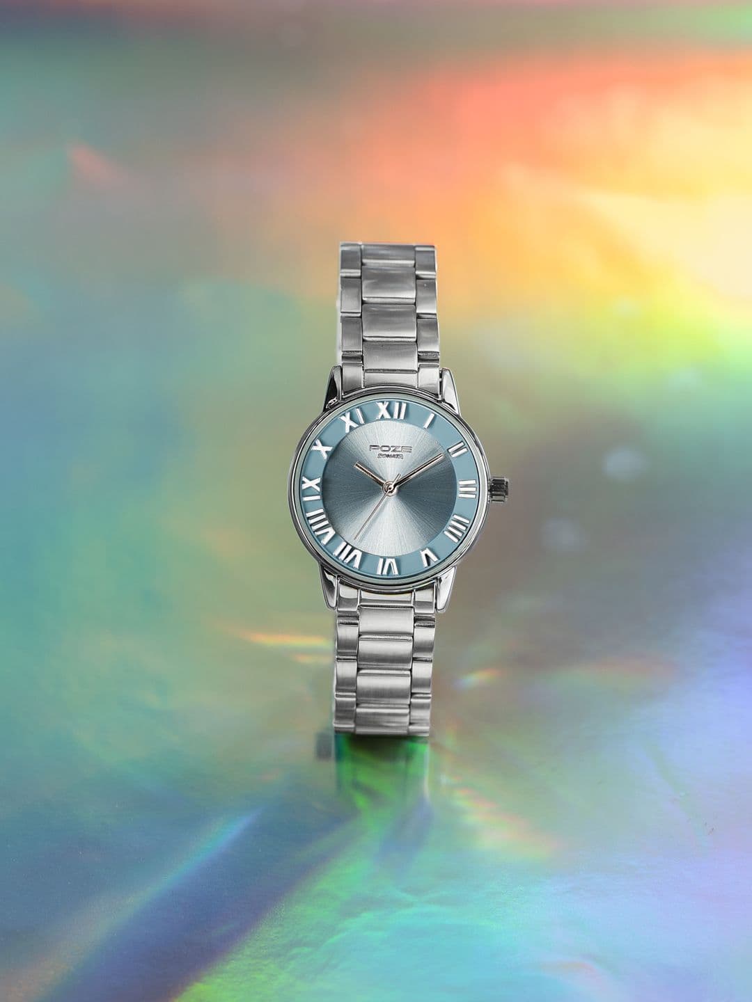 Sonata Poze Drop 6 Quartz Round Dial Women's Watch - SP80128SM02 - view 1