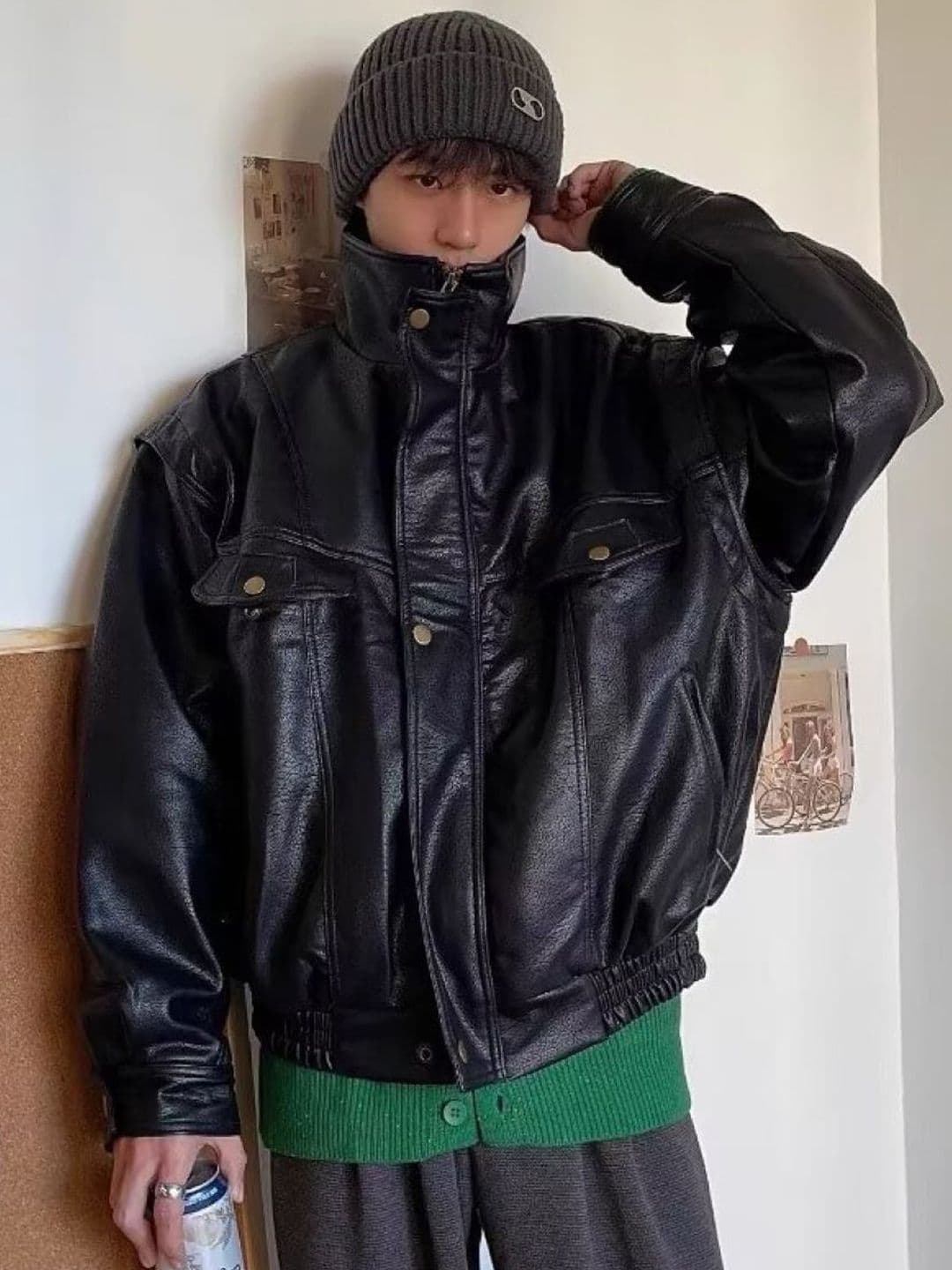 StyleCast Men Open Front Jacket - view 1