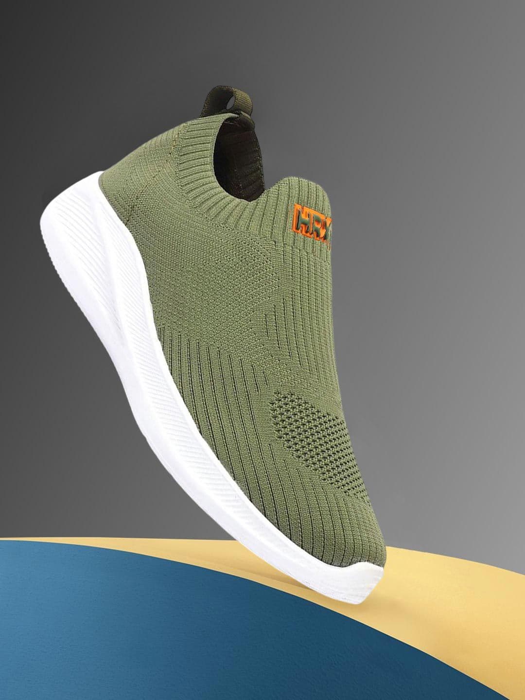 HRX by Hrithik Roshan Men Textured Slip-On Sneakers - view 1