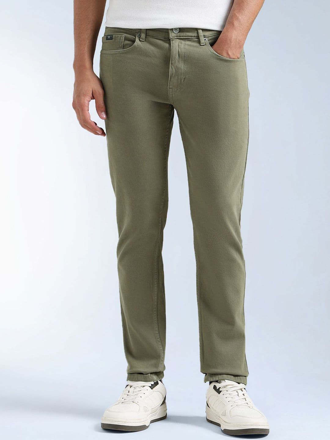 Flying Machine Men Slim Fit Mid-Rise Jeans - view 1