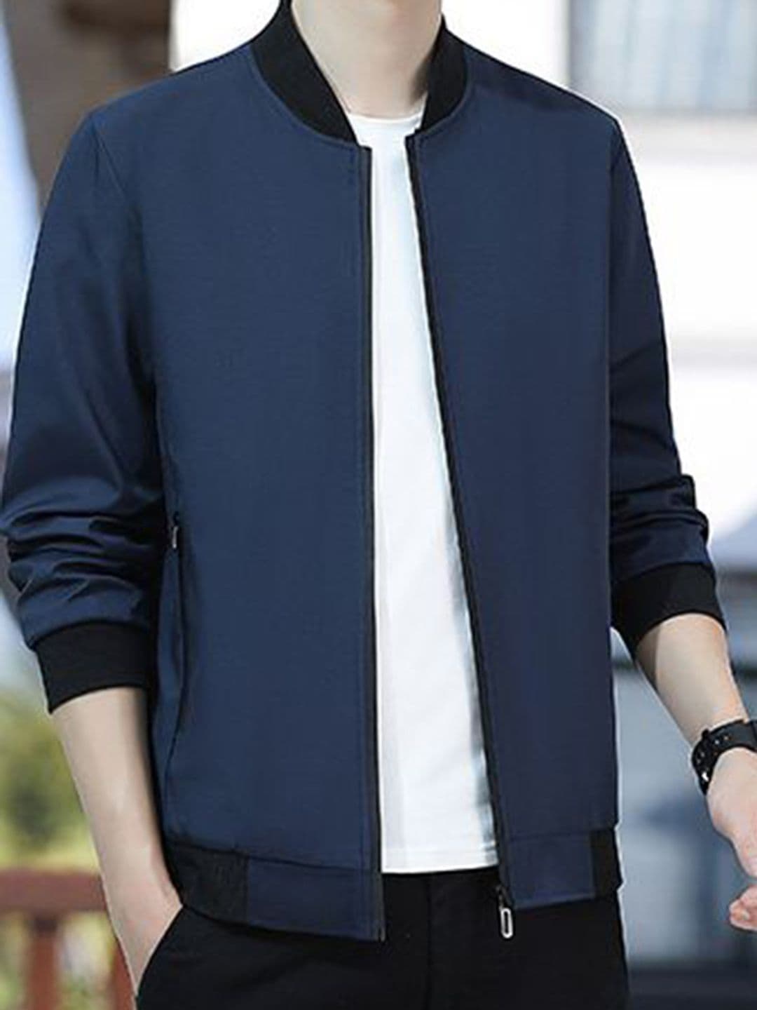 StyleCast x Revolte Men Open Front Jacket - view 1
