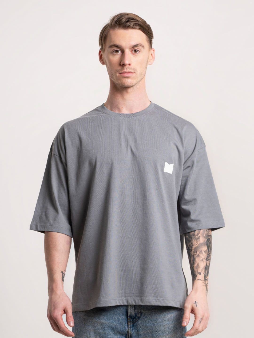 ministry Unisex Typography Printed Round Neck Cotton Oversized T-shirt - view 1
