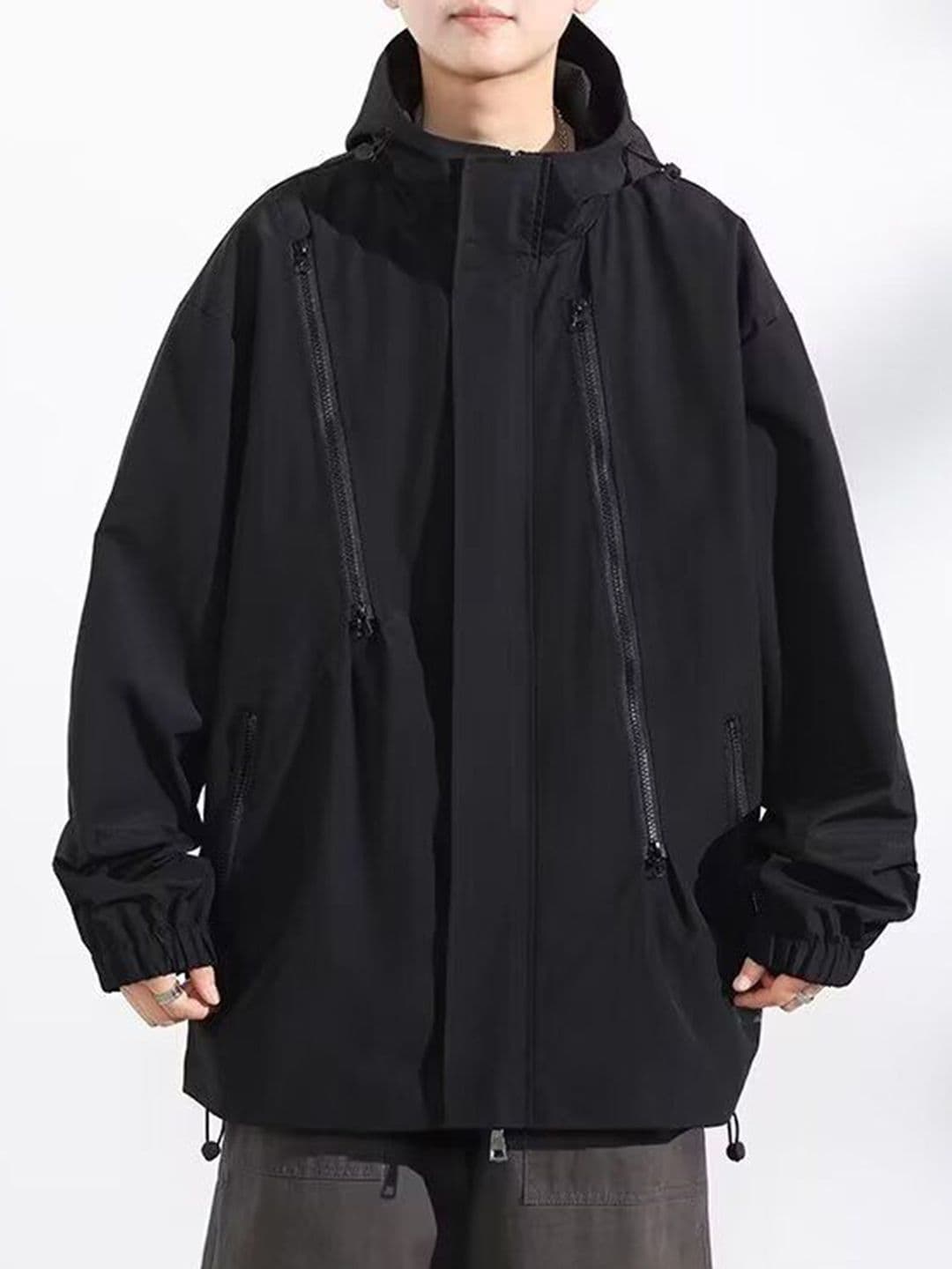 StyleCast x Revolte Men Hooded Sporty Jacket - view 1