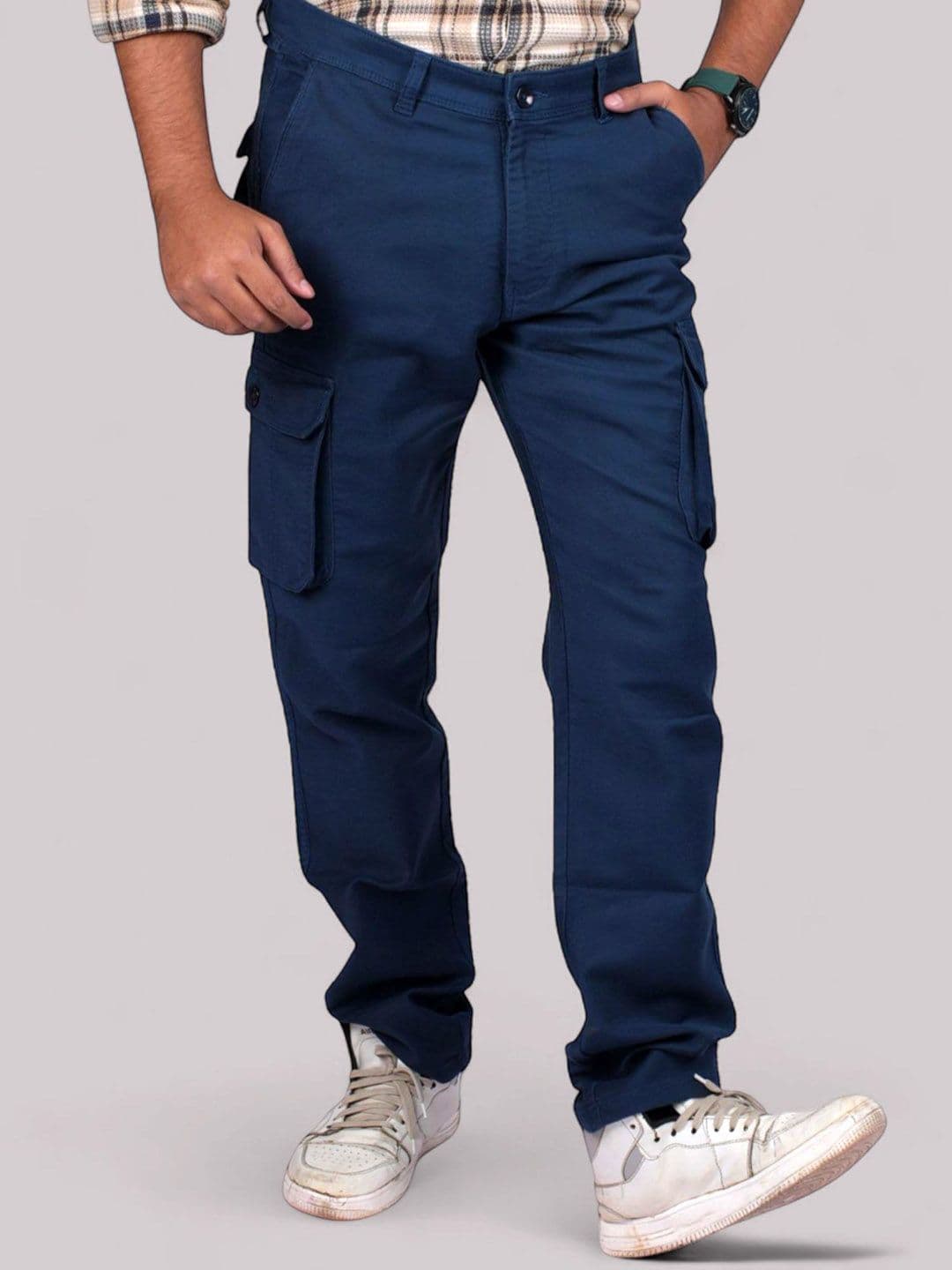 Plounge Men Jean Regular Fit Mid-Rise Stretchable Jeans - view 1