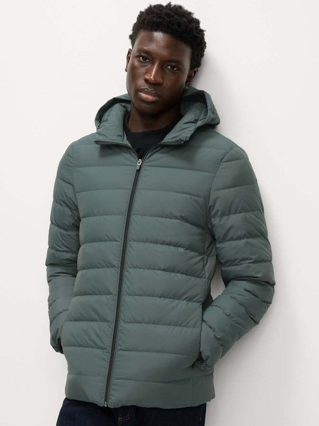 Marks & Spencer Lightweight Feather & Down Padded Jacket - view 1