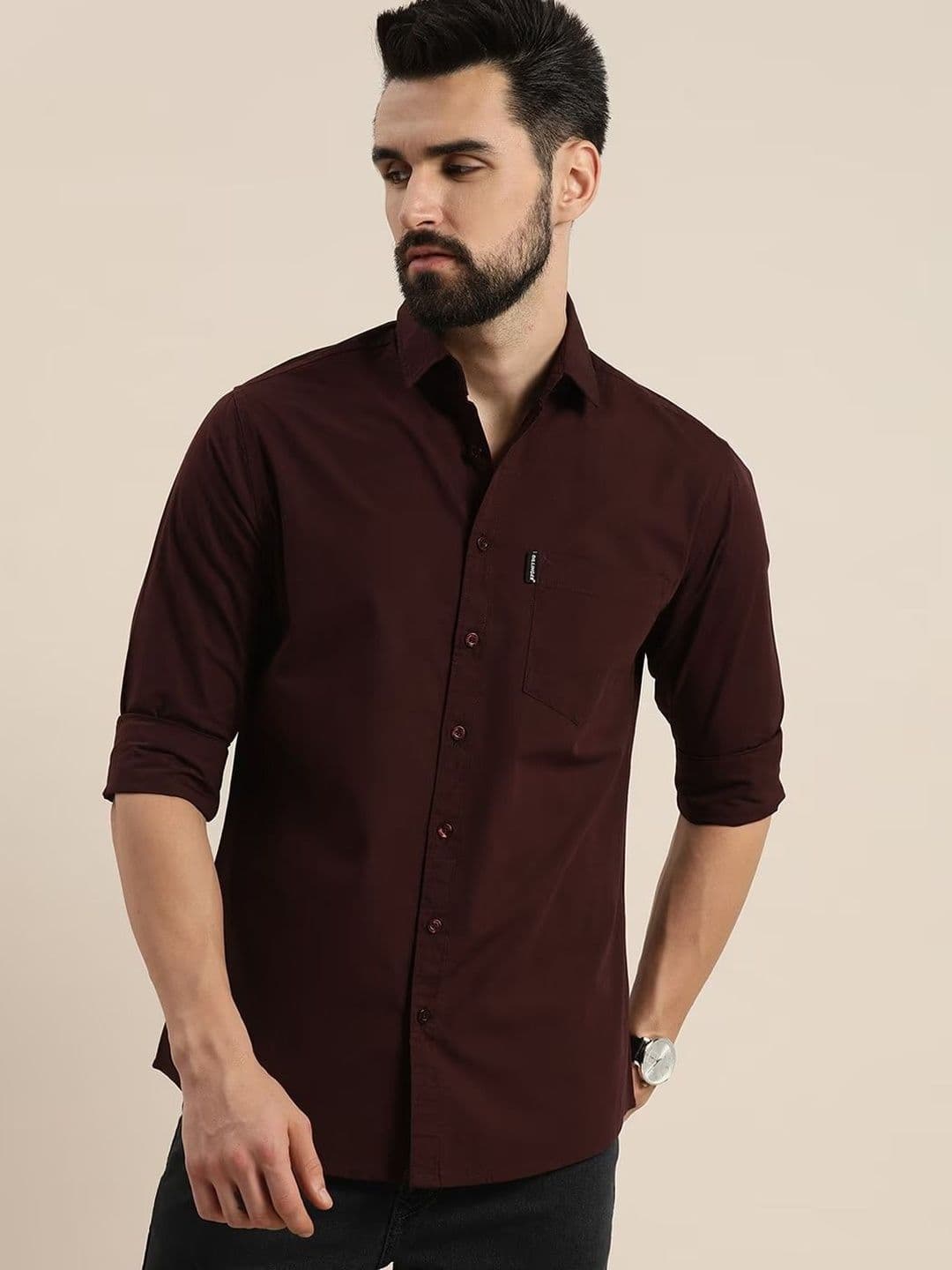 COMBRAIDED Men Cotton Formal Shirt - view 1