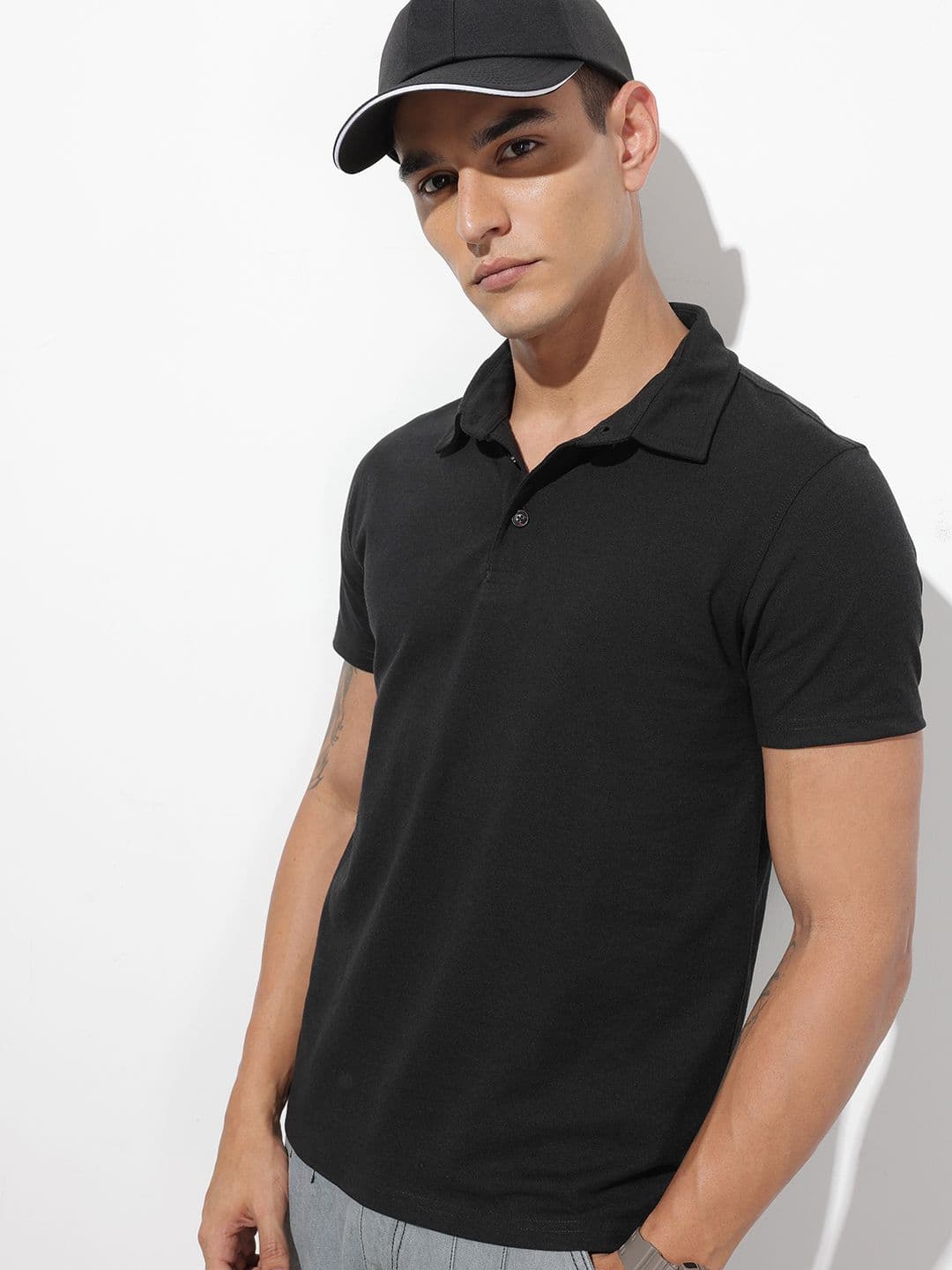 The Roadster Life Co. Men Polo Collar T-shirt - view 1