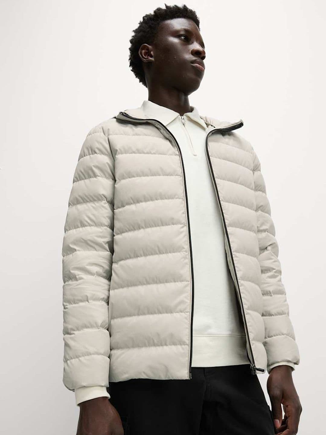 Marks & Spencer Lightweight Feather & Down Padded Jacket - view 1