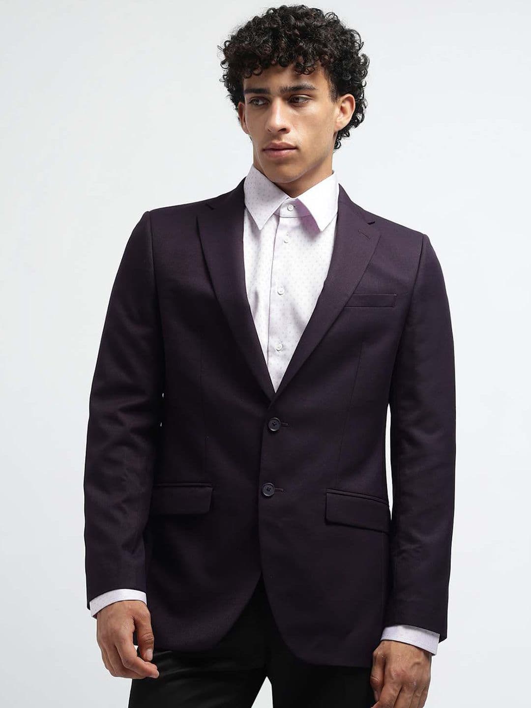Marks & Spencer Notched Lapel Single-Breasted Blazers - view 1