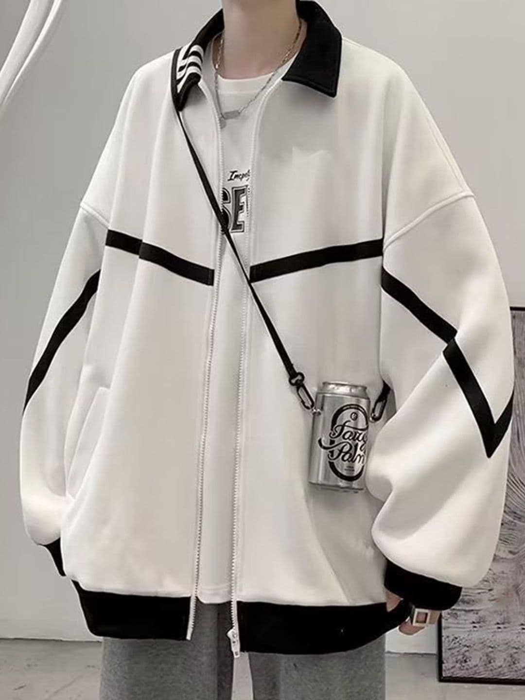 StyleCast x Revolte Men Striped Regular Outdoor Tailored Jacket - view 1
