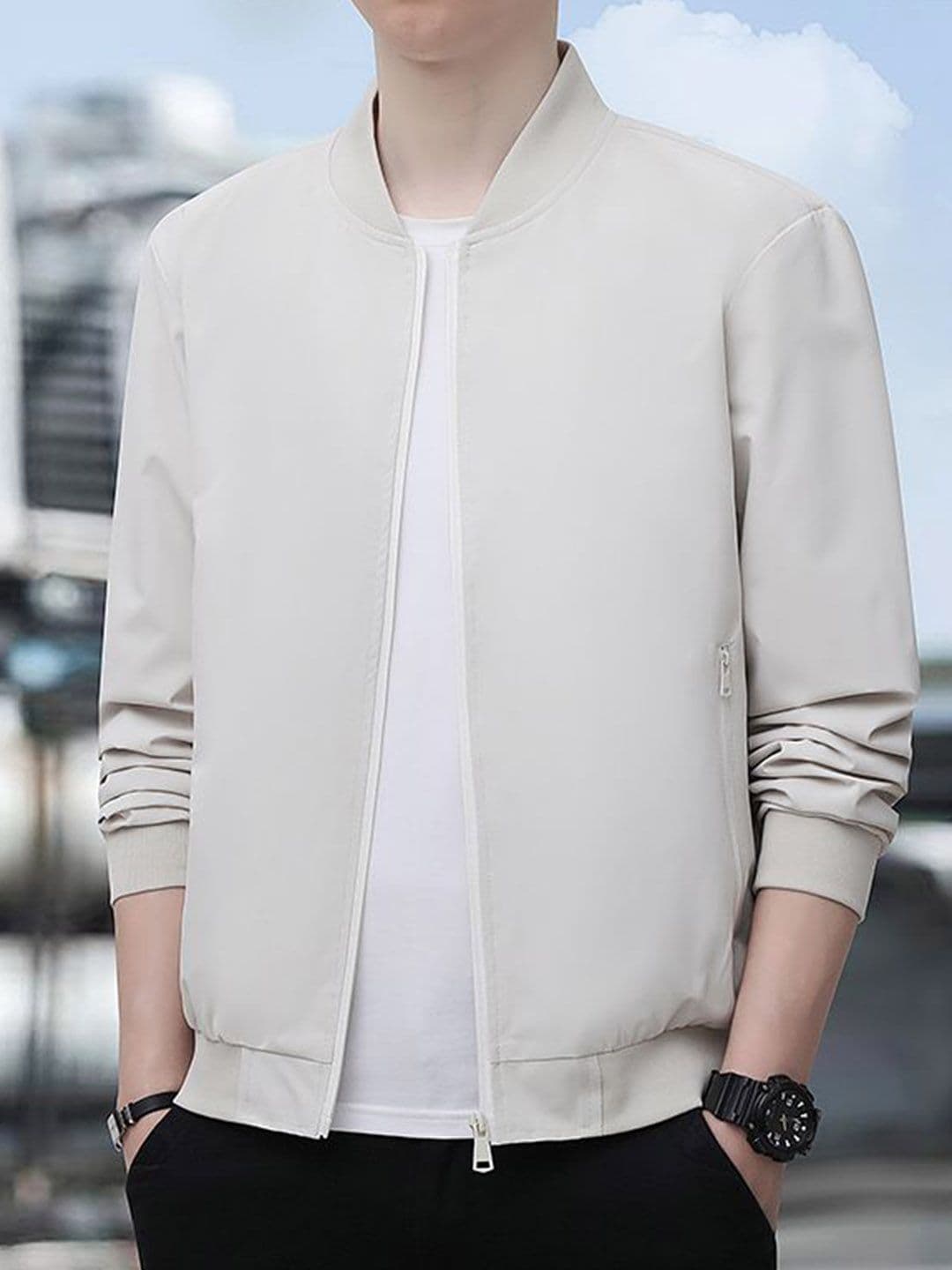StyleCast x Revolte Men Lightweight Tailored Jacket - view 1