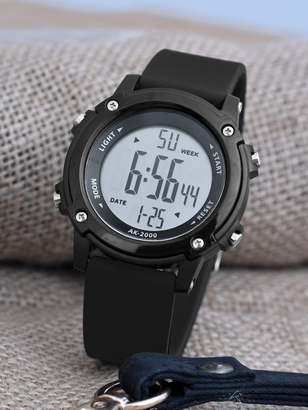 ON TIME OCTUS Unisex Dial & Straps Digital Watch DIGITAL-038 BLACK - view 1