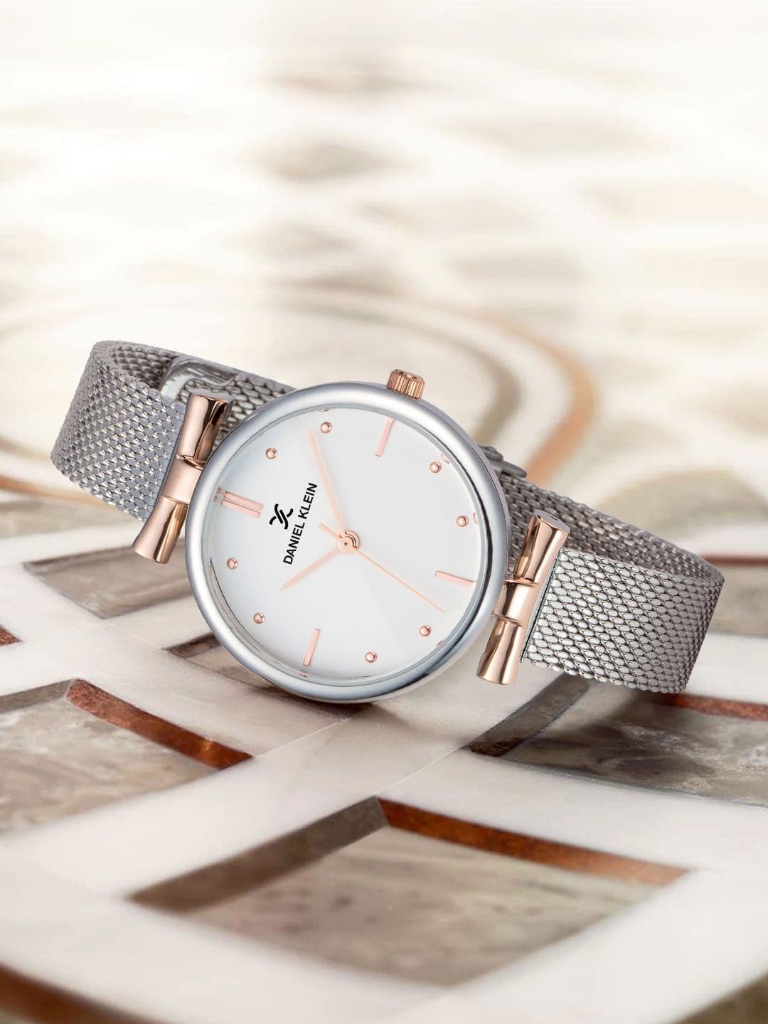 Daniel Klein Premium Women Silver-Toned Analogue Watch DK11956 - view 1