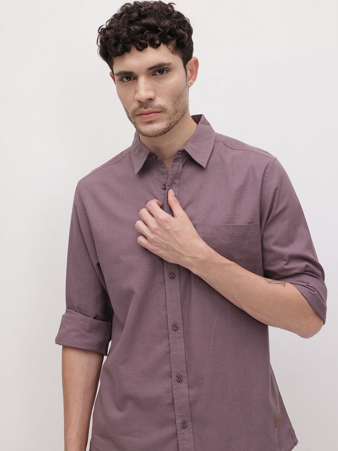 The Roadster Life Co. Pure Cotton Casual Shirt - view 1