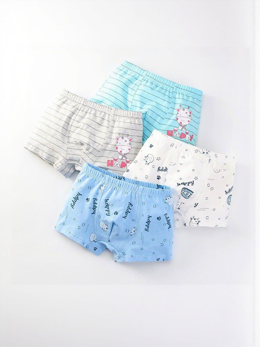 ASJAR Boys Pack of 2 Soft Cotton Boy Shorts Briefs - view 1