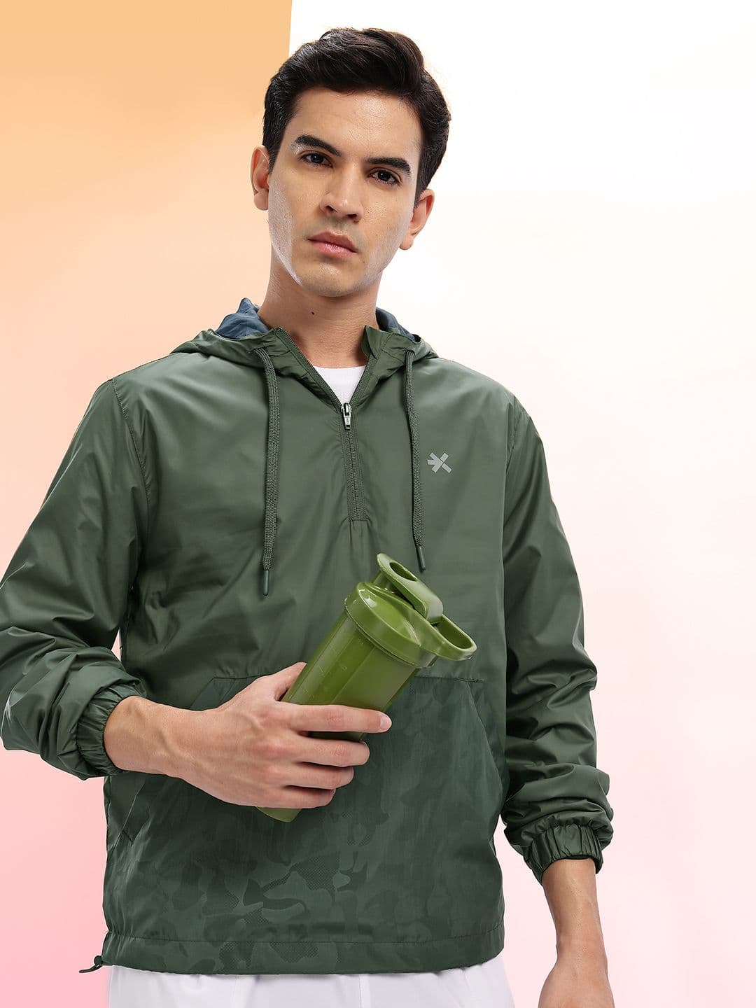 HRX by Hrithik Roshan Hooded Training Jacket - view 1