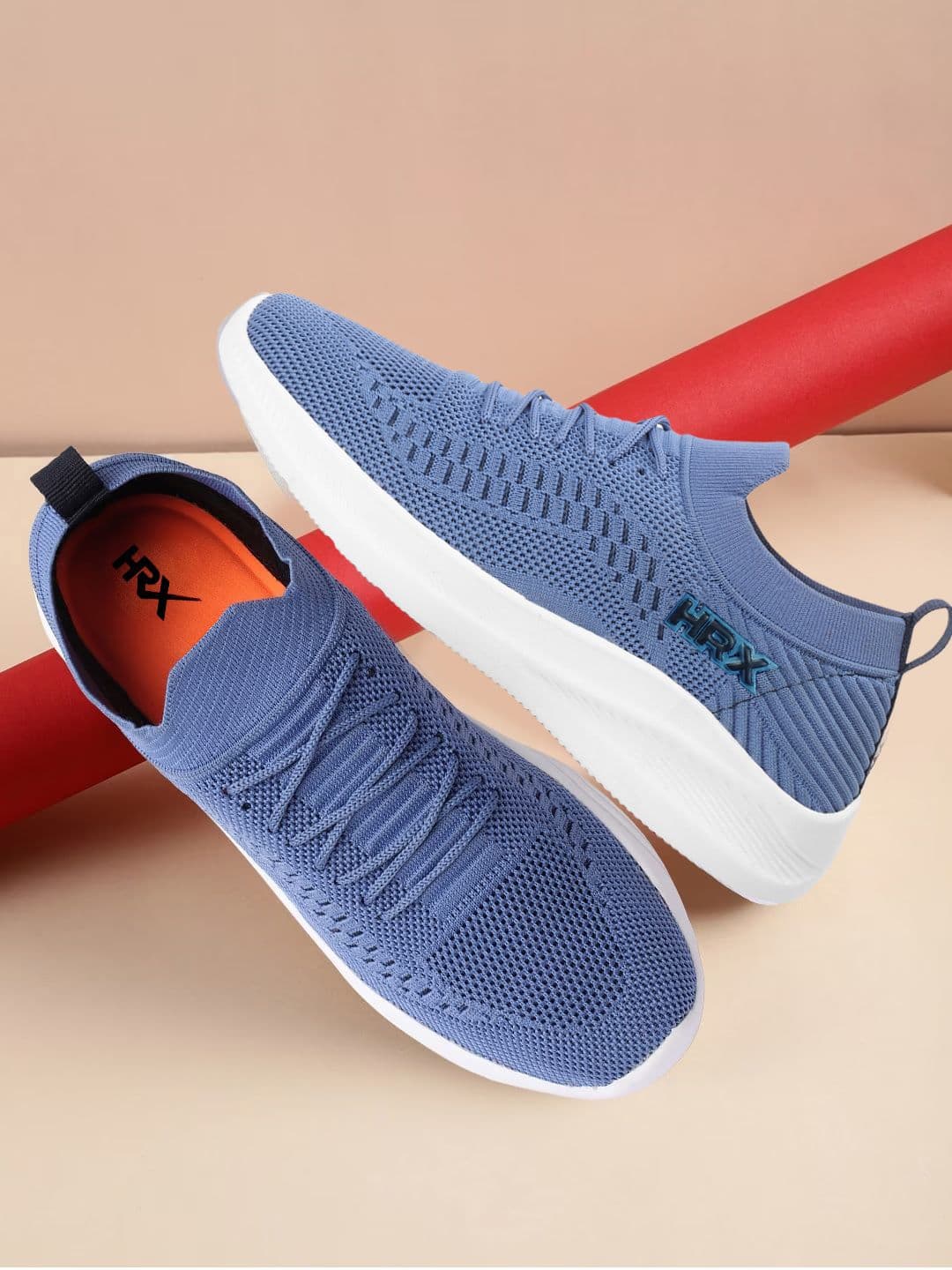 HRX by Hrithik Roshan Men Woven Design Sneakers - view 1