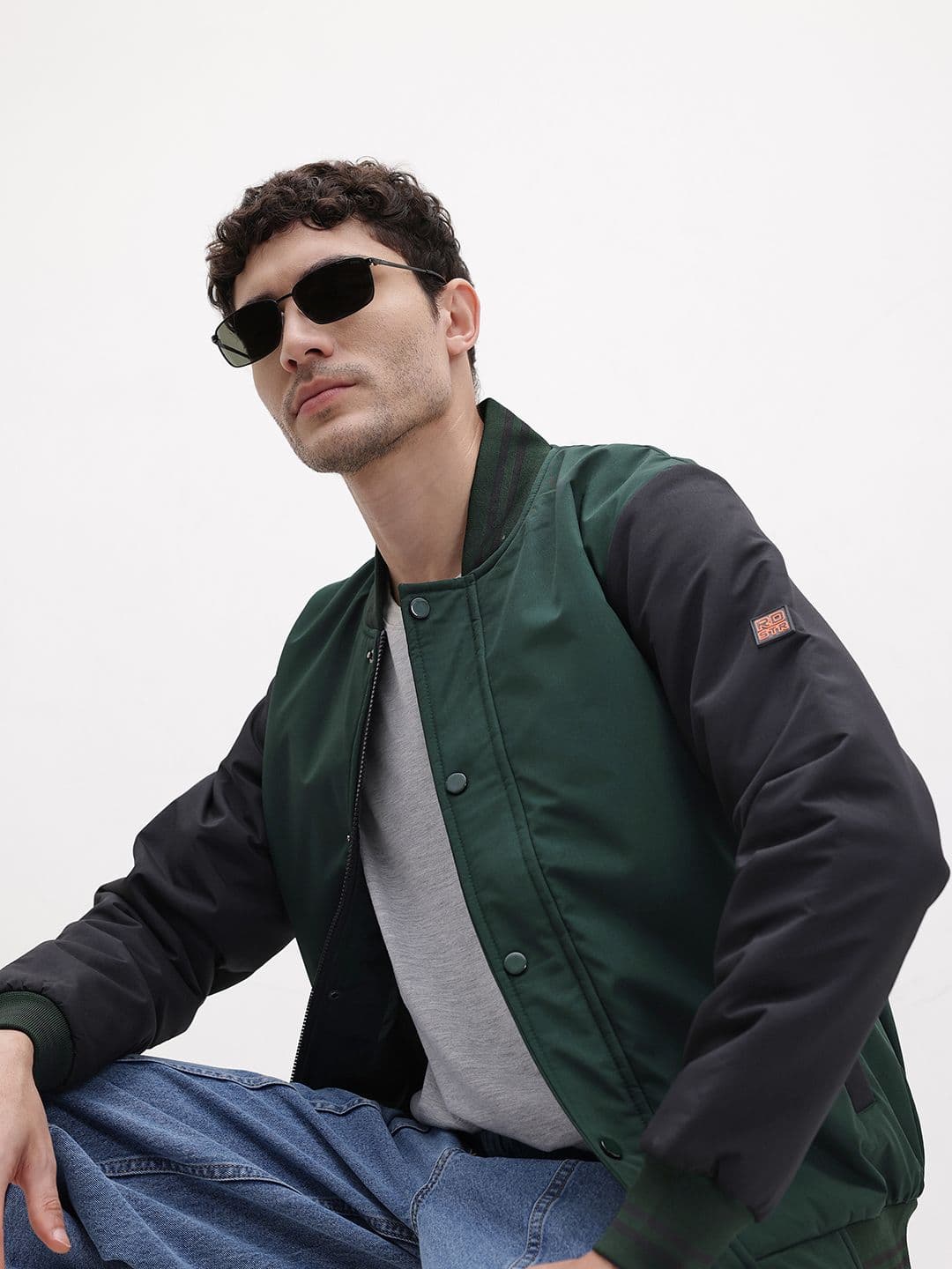 The Roadster Life Co. Applique Detail Bomber Jacket - view 1