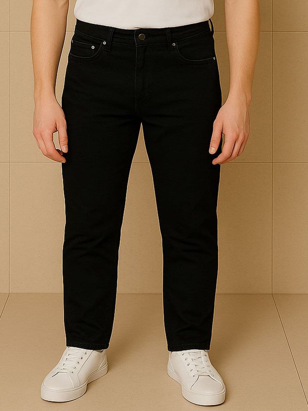 HIRRUX Men Comfort Regular Fit Mid-Rise Stretchable Jeans - view 1
