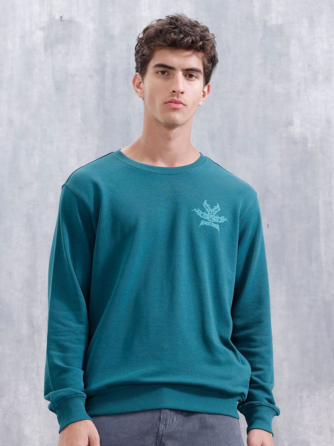 WROGN Men Graphic Printed Pullover Sweatshirt - view 1