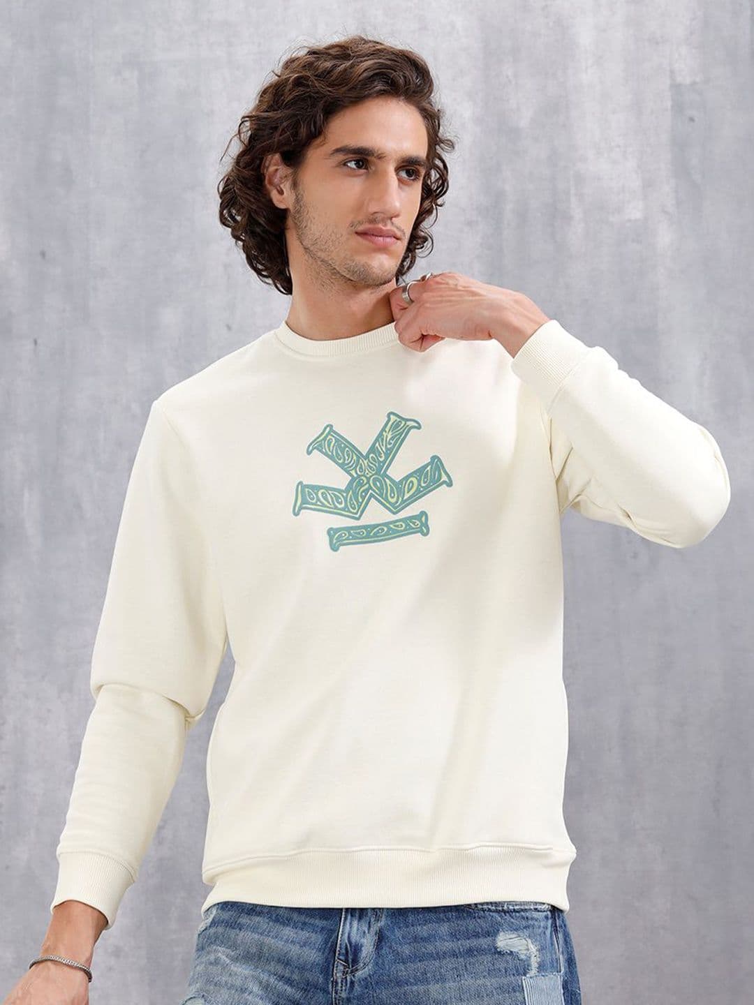 WROGN Men Graphic Printed Pullover Sweatshirt - view 1