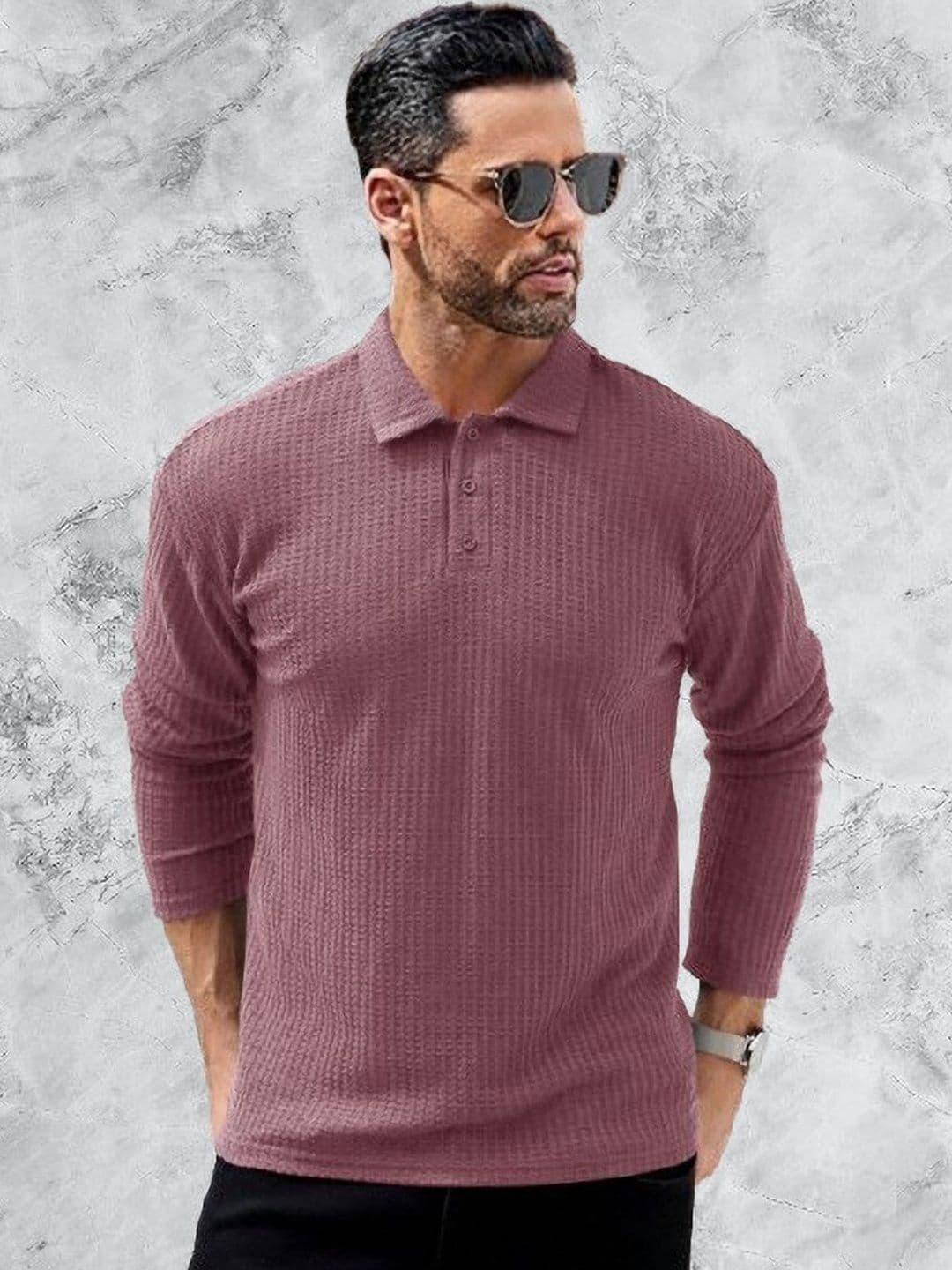 HOODLER Polo Collar Pure Cotton T-shirt - view 1