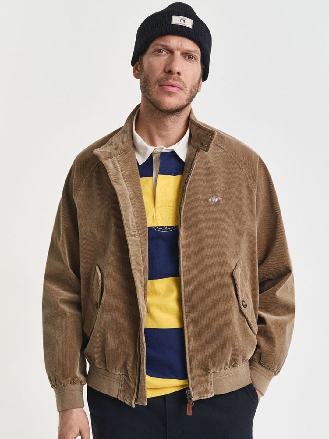 GANT Stand Collar Bomber Jacket - view 1