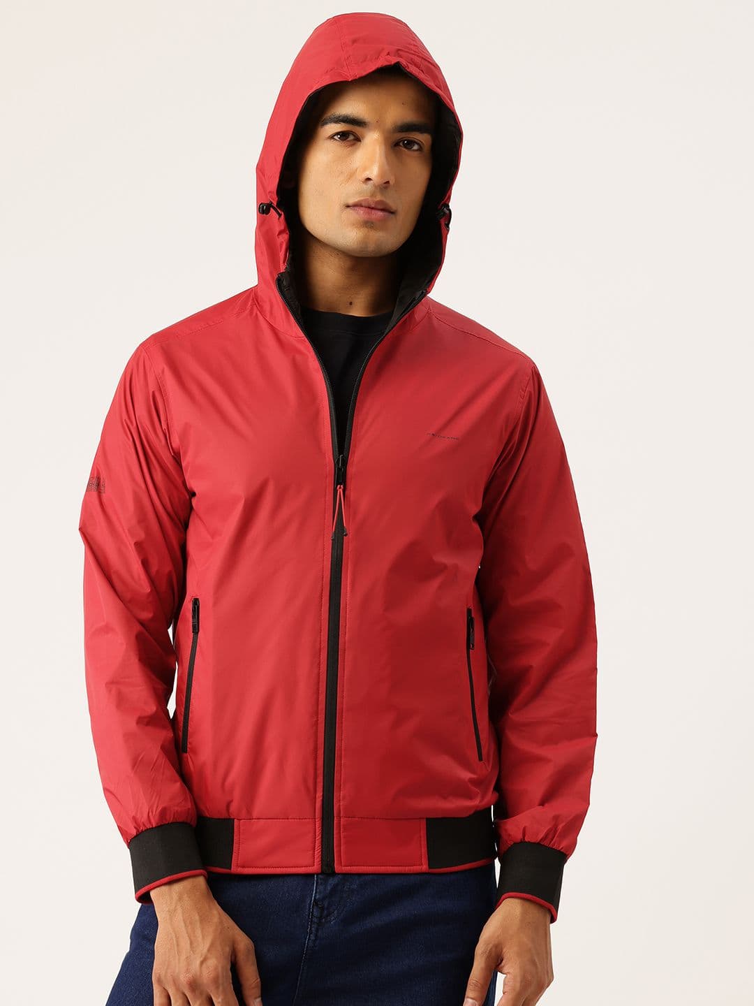 Okane Reversible Hooded Bomber Jacket - view 1