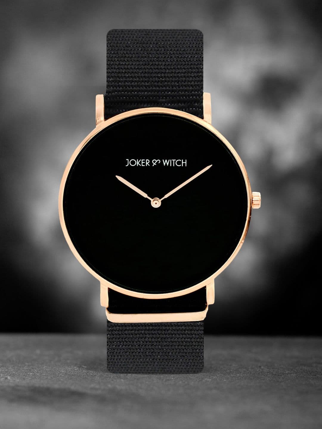 JOKER & WITCH Unisex Black Analogue Watch - view 1