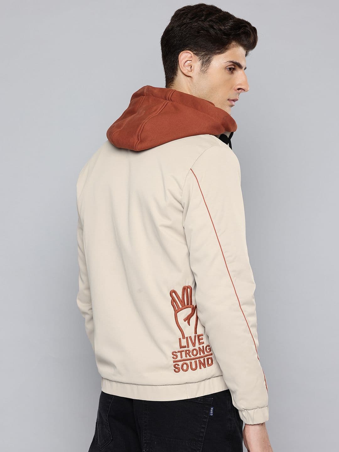 Fort Collins Graphic Embroidered Tailored Jacket With Detachable Hood - view 1