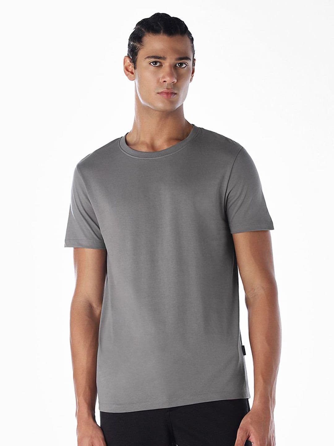 Jack & Jones Round Neck Cotton T-shirt - view 1