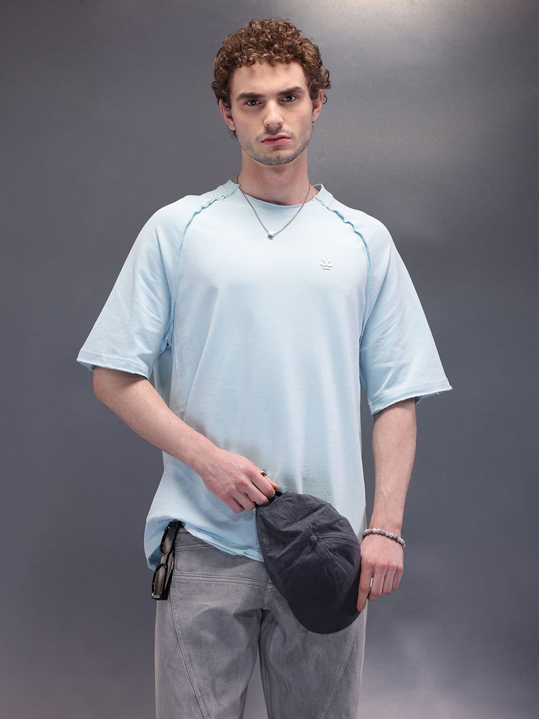 WROGN Men Raglan Sleeves T-shirt - view 1