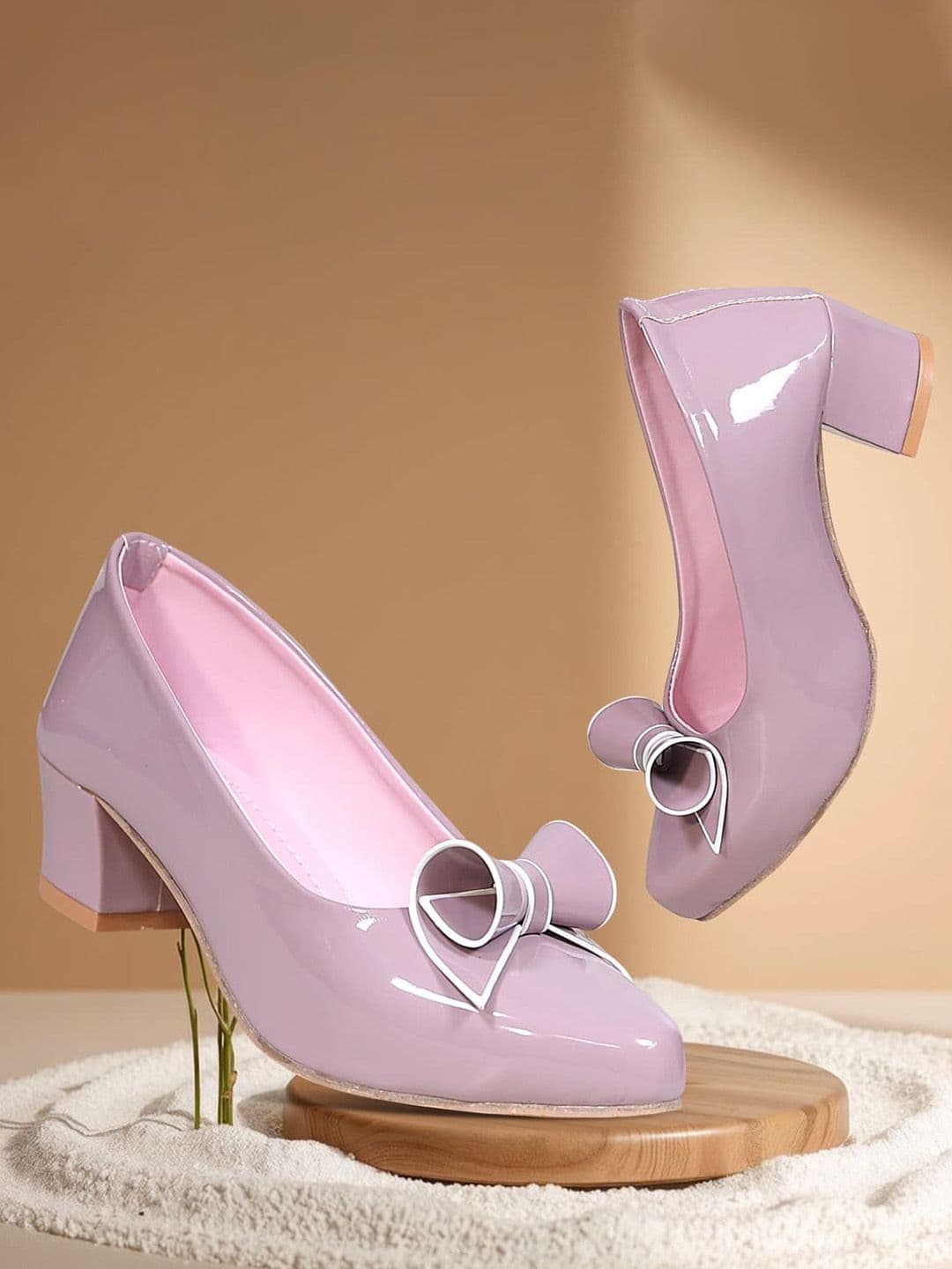 MUKUNDU Girls Block Pumps - view 1