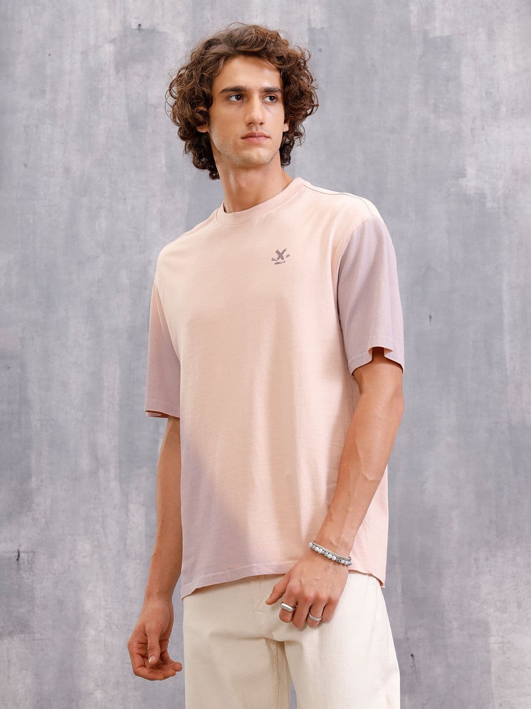 WROGN Men Round Neck Short Sleeve Relaxed T-shirt - view 1