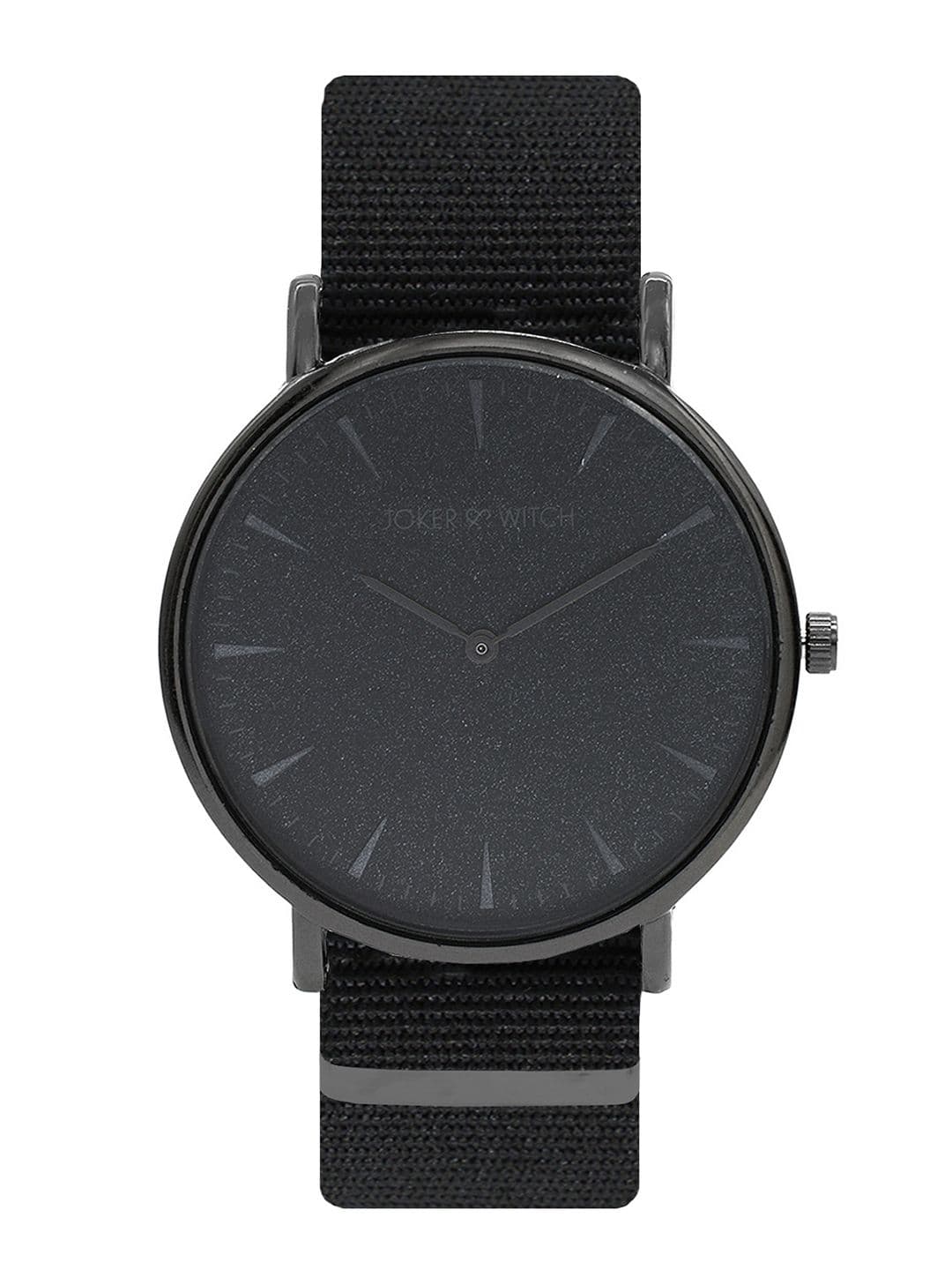 JOKER & WITCH Unisex Black Analogue Watch AMWW335 - view 1