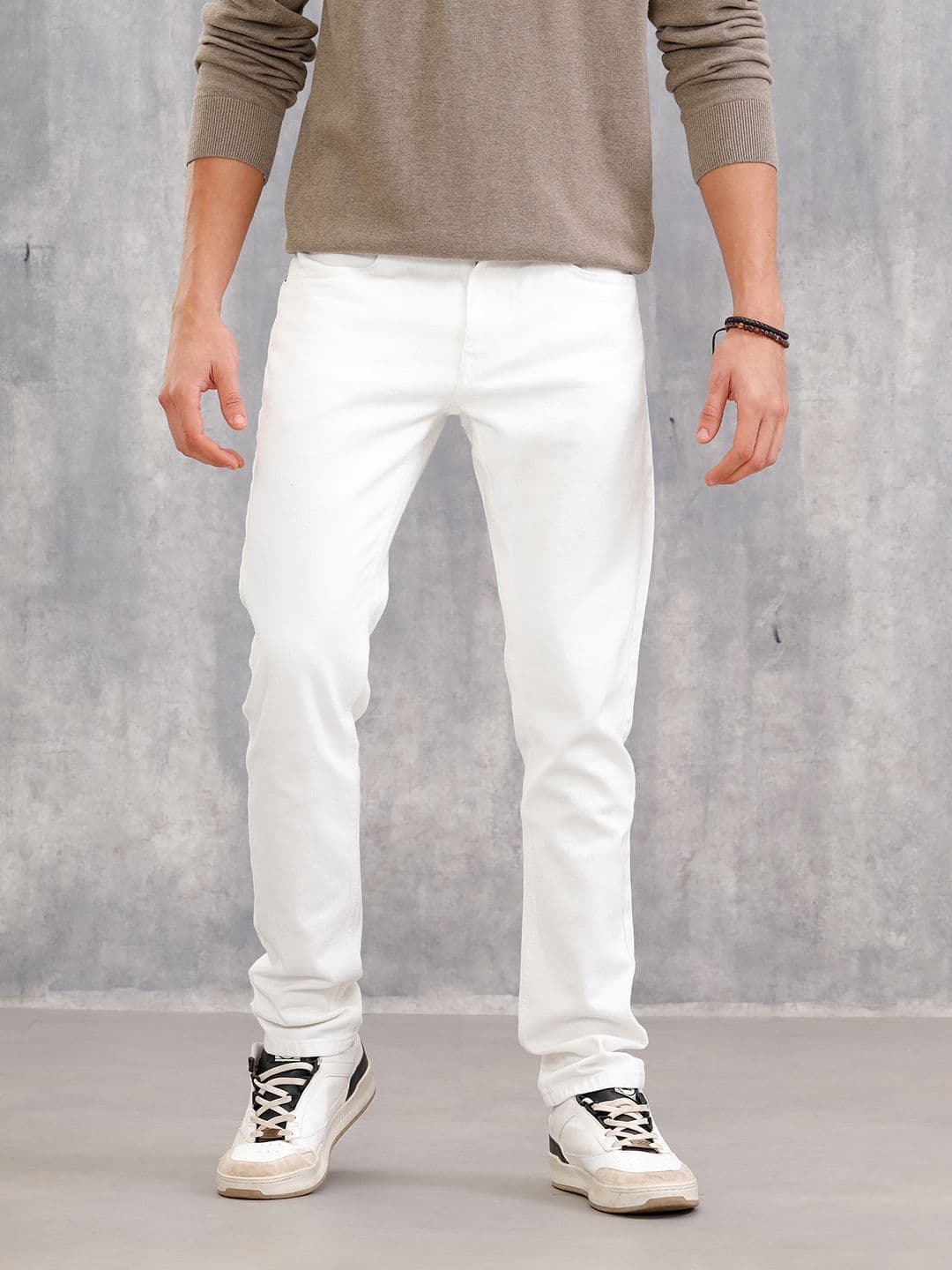 WROGN Men Mid-Rise Regular Fit Jeans - view 1
