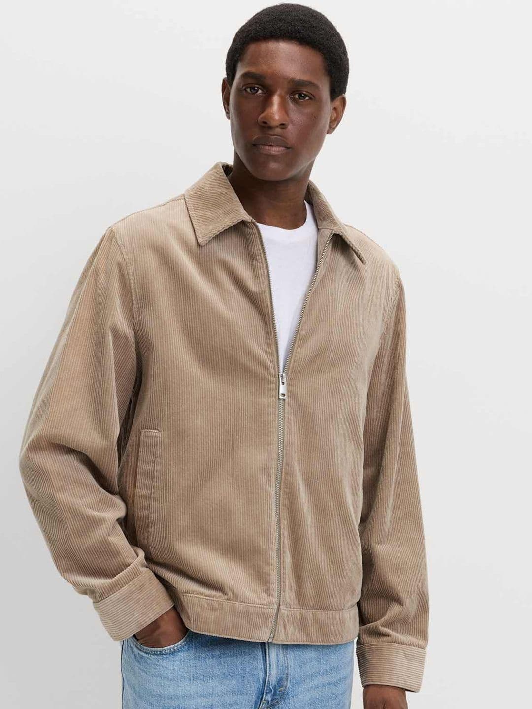 Marks & Spencer Corduroy Harrington Jacket - view 1