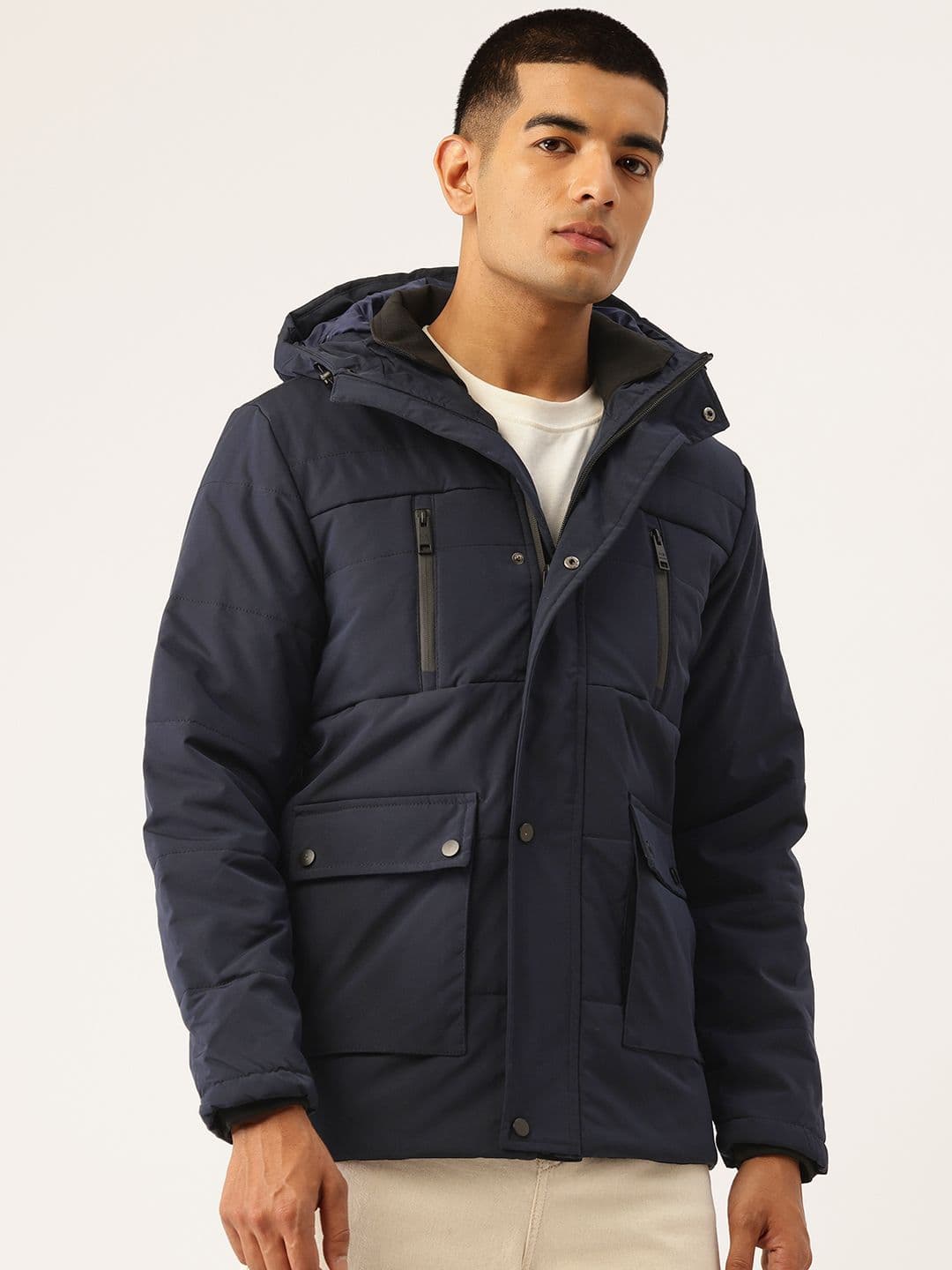 Okane Hooded Padded Jacket - view 1