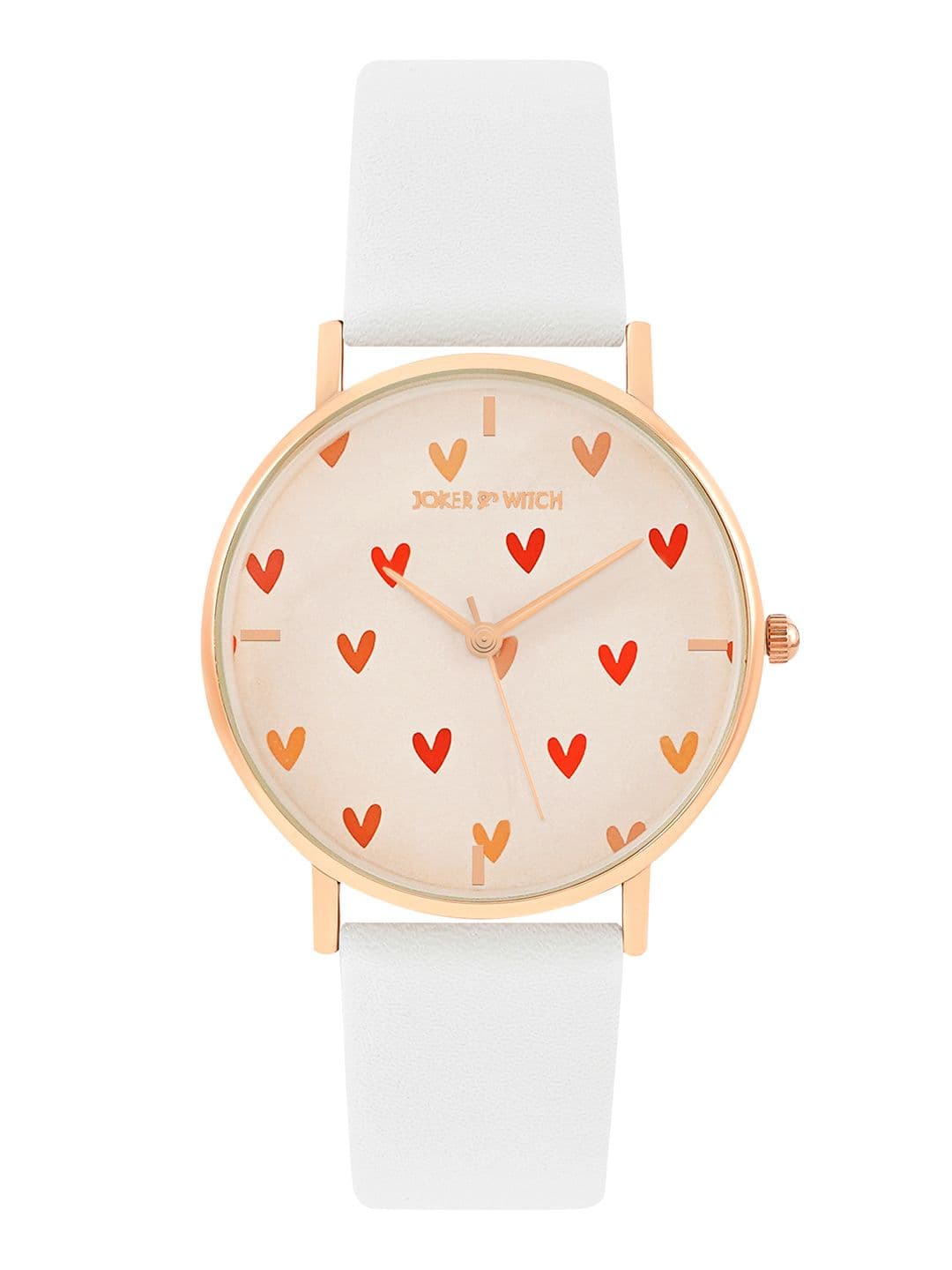JOKER & WITCH Women White Printed Dial & White Synthetic Straps Analogue Watch - view 1