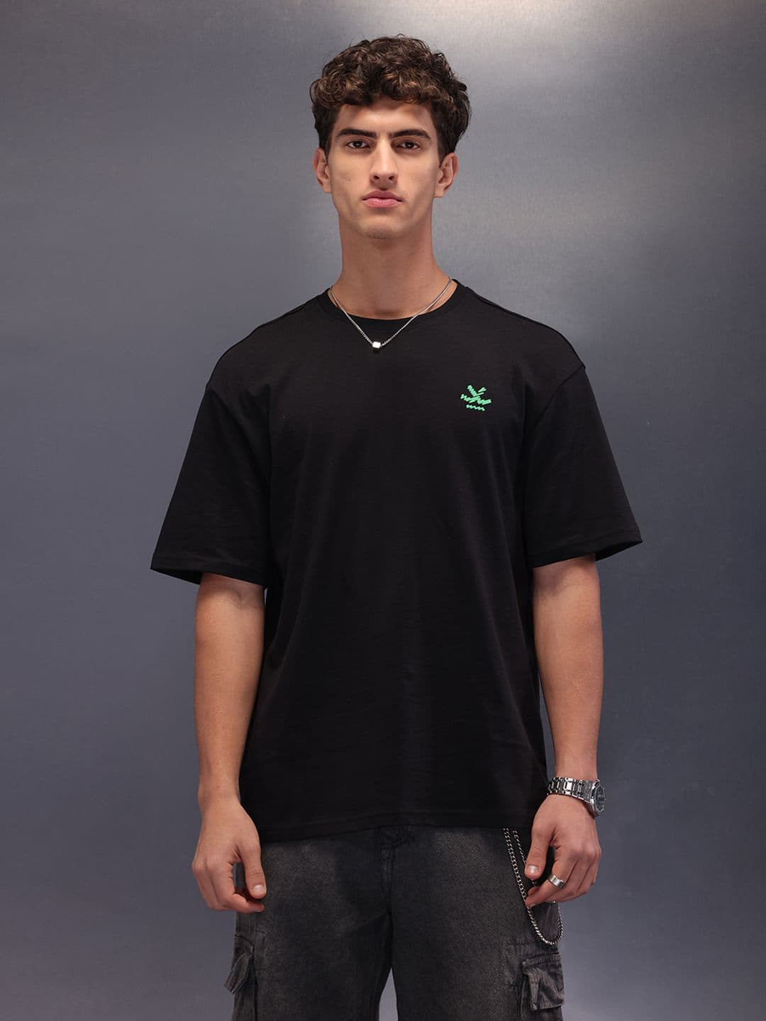 WROGN Men Printed Round Neck T-shirt - view 1