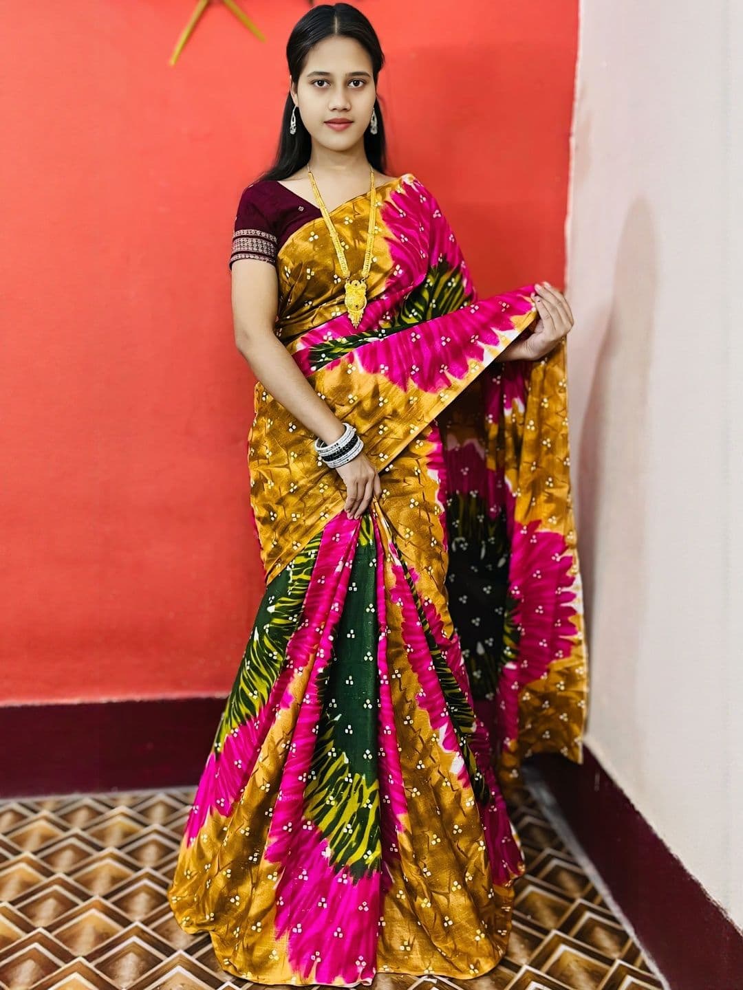 ARTFUL THREADS Women Pure Cotton Sambalpuri Saree - view 1