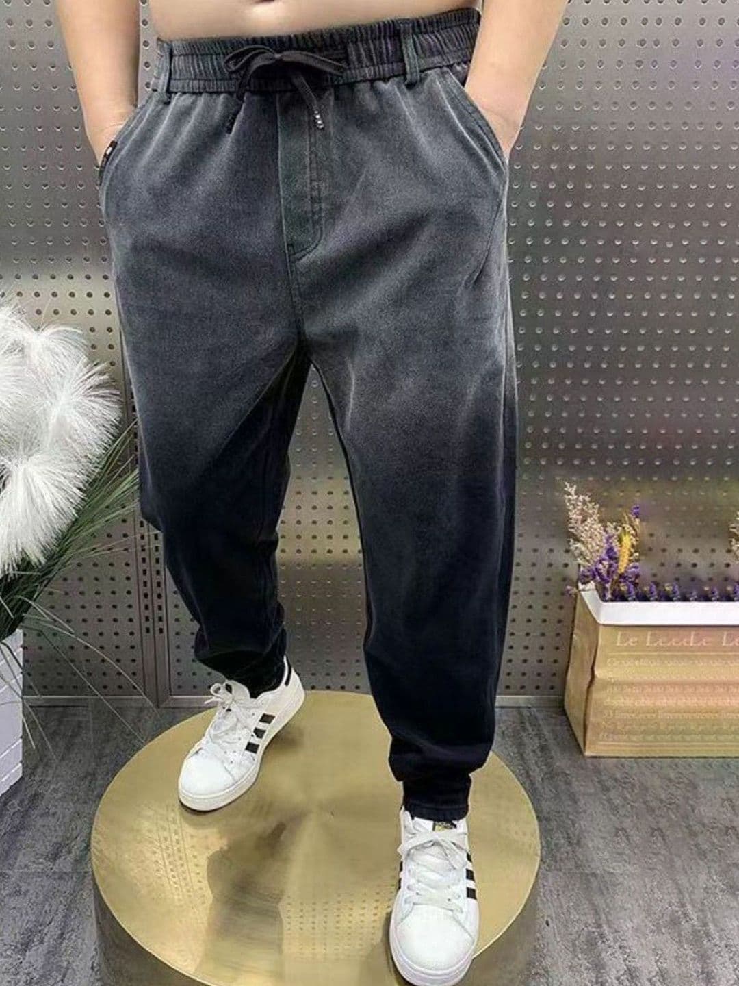 StyleCast Men Jogger Fit Mid-Rise Jeans - view 1