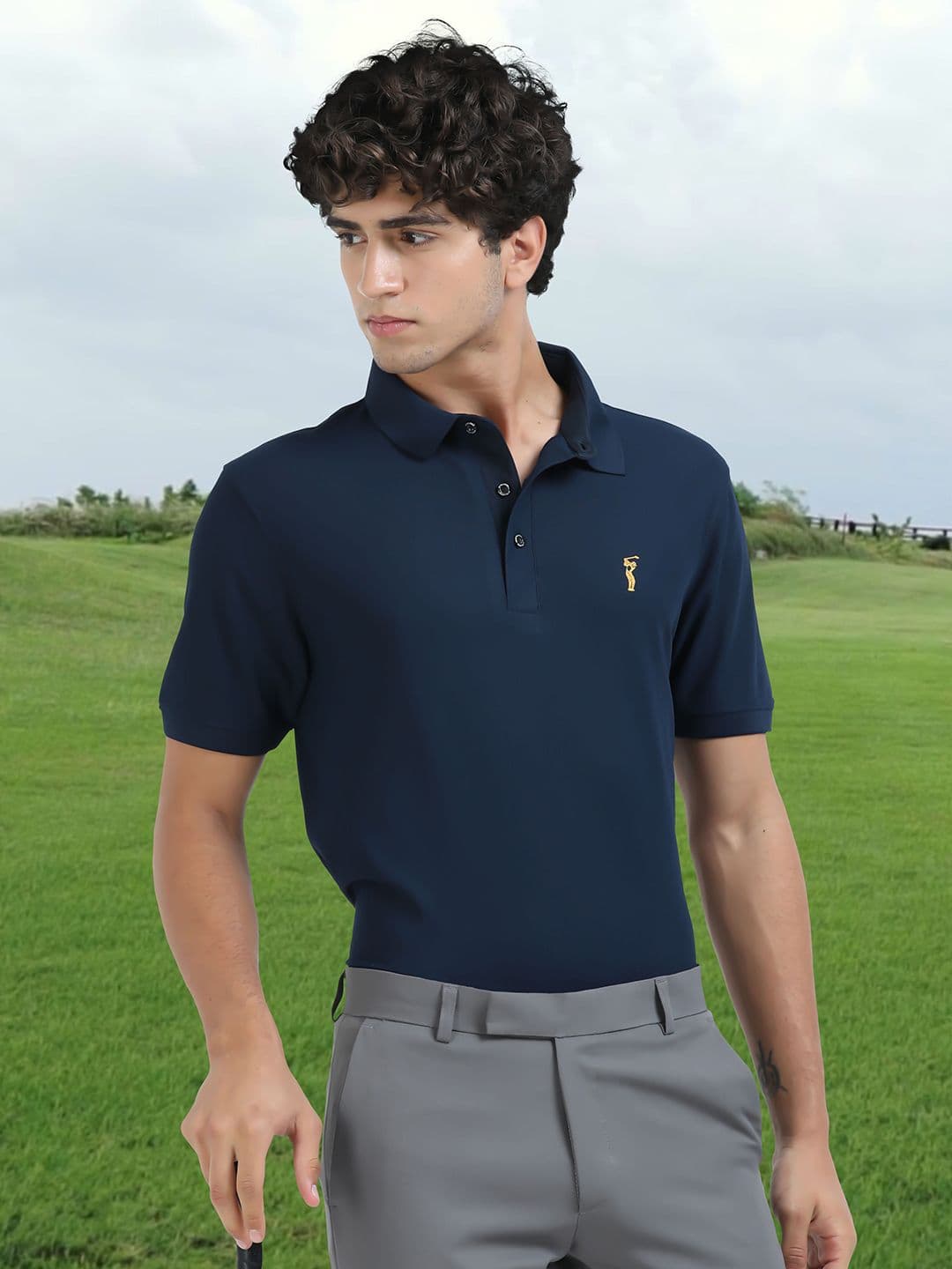 STELLERS Men Regular Fit Polo Collar T-shirt - view 1