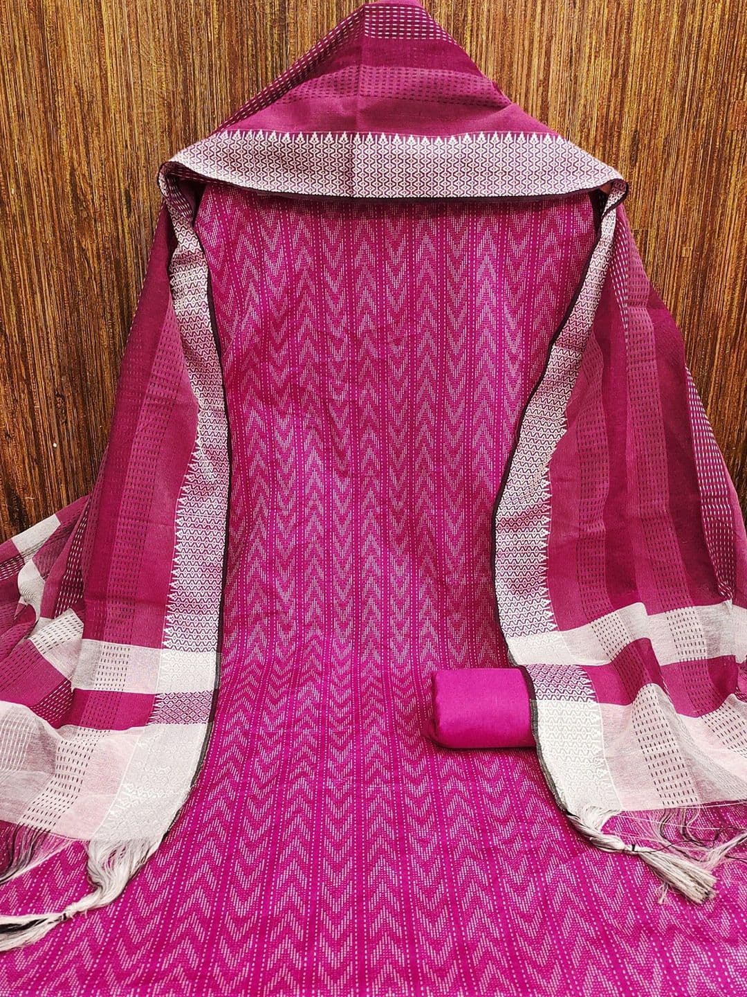Rangtulika Ethnics Motifs Embroidered Organza Unstitched Dress Material - view 1