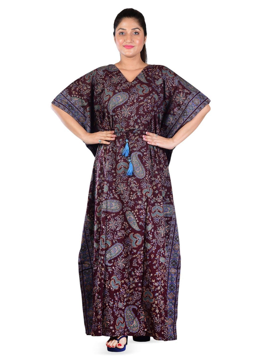 BELLAMY Women Paisley Printed Maxi Nightdress - view 1